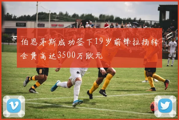伯恩茅斯成功签下19岁前锋拉扬转会费高达3500万欧元